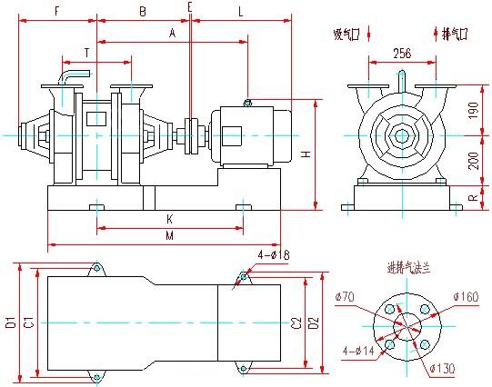 2SKF型水環(huán)式真空泵型號意義